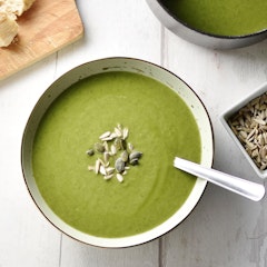 Creamy Broccoli Spinach Soup