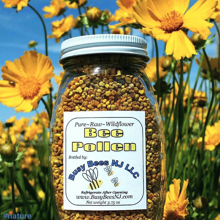 Pure Raw Wildflower Bee Pollen (3.75 Oz) (Each) | Just Organics