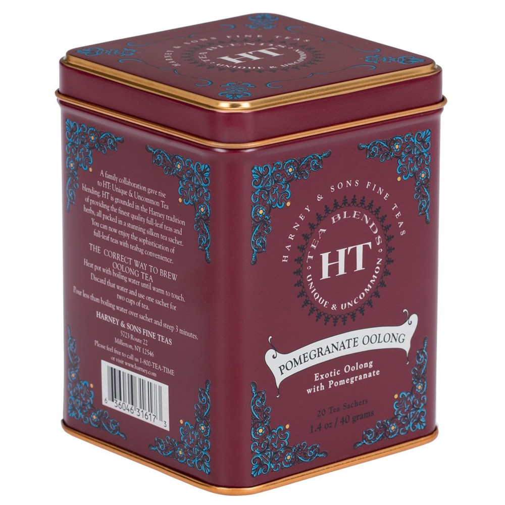 Tin Pomegranate Oolong Tea (20 ct.) | Off The Muck Market