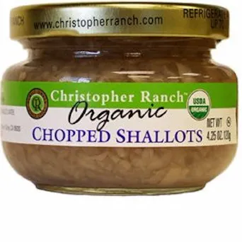 Organic Chopped Shallots Main Image