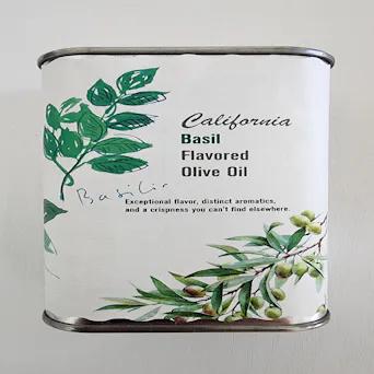 Oil, Olive Truck Basil Flavored Olive Oil (250 ml) Main Image