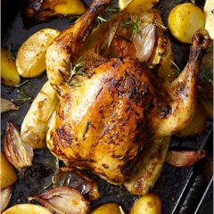 Jalapeno & Garlic Roast Chicken