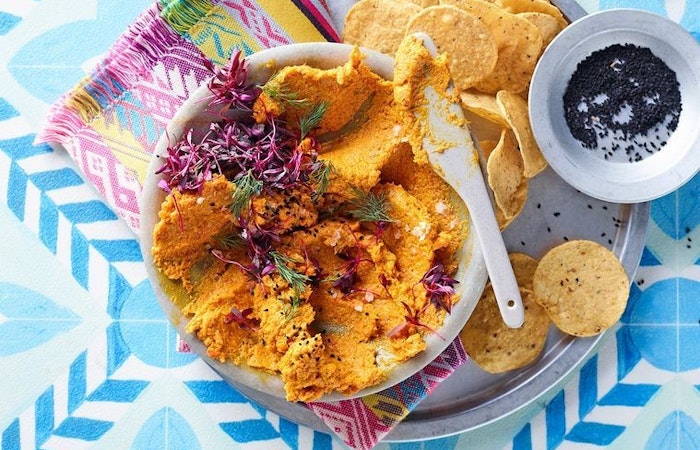 Roasted Spiced Carrot Dip