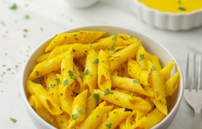 Pasta with Carrot Sauce