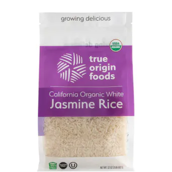 True Origin Foods Organic White Jasmine Rice (2 lbs) Main Image