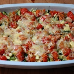 Tomato and Zucchini Casserole