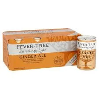 Fever Tree Ginger Ale 8/pk. (cans) Main Image