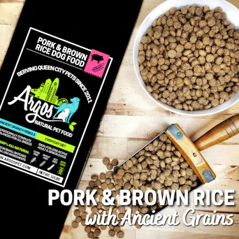 Argos Pork & Brown Rice Dog Food Main Image