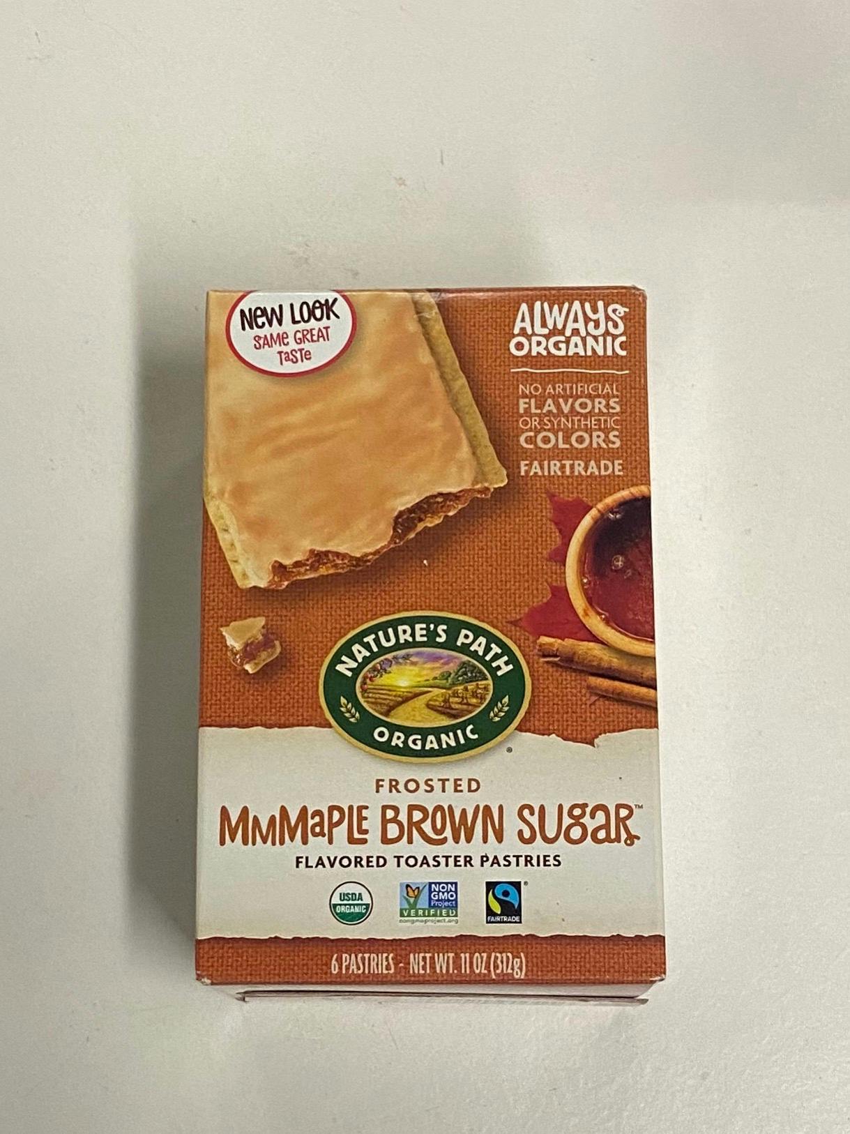 Maple Brown Sugar Toaster Pastries Organic (11 oz) Garden to Doorstep