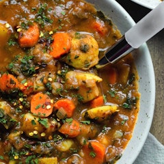 Healthy Potato Carrot Tomato Soup