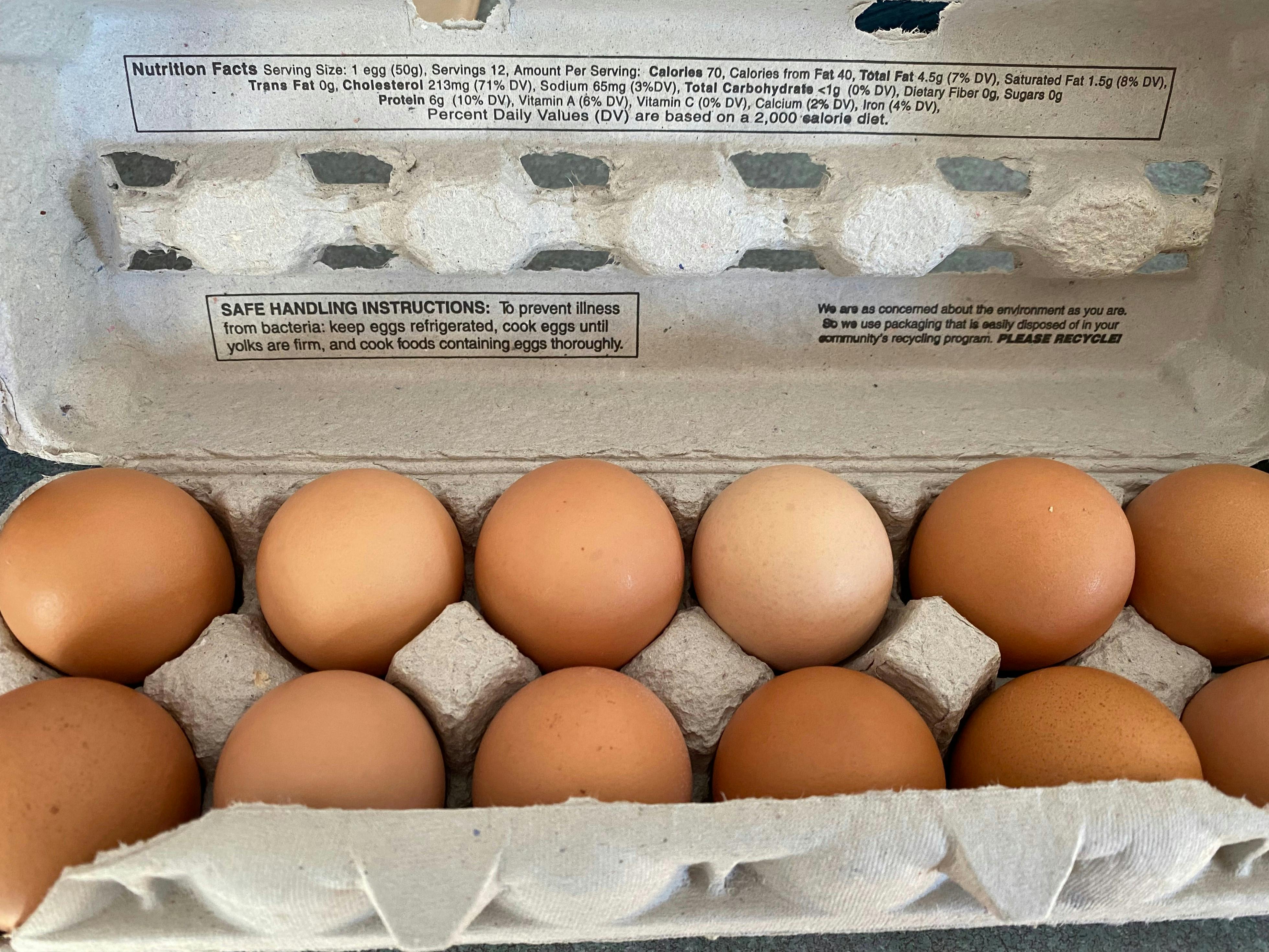 Eggs - Pasture Raised Large Eggs Grade A (each) | Fresh Roots Market