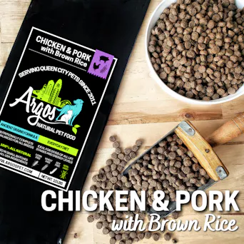 Argos Chicken & Pork with Brown Rice Dog Food by the Bag Main Image