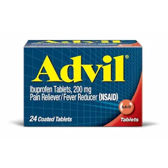 Advil Ibuprofen Pain Reliever & Fever Reducer Tablets Main Image