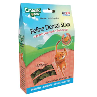 Emerald Pet Feline Dental Stixx with Salmon and Pumpkin Main Image