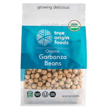 True Origin Foods Organic Garbanzo Beans (1 lb) Main Image