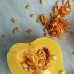 Butternut & creamy mushrooms