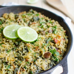 One Pot Spinach Rice