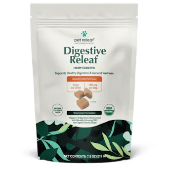 Pet Releaf Digestive Releaf CBD Edibites for Dogs, 7.5oz, Sweet Potato Pie Main Image