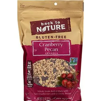 Back To Nature Gluten Free Cranberry Pecan Granola Main Image
