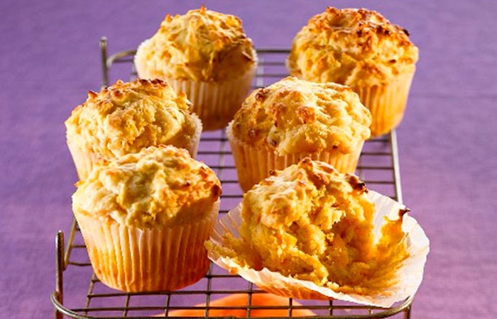 Banana & Bacon Muffins