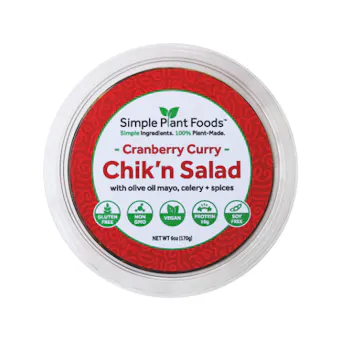NEW - Cranberry Curry Chik'n Salad Vegan Main Image