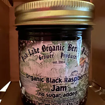 Jam, Organic Black Raspberry* Main Image
