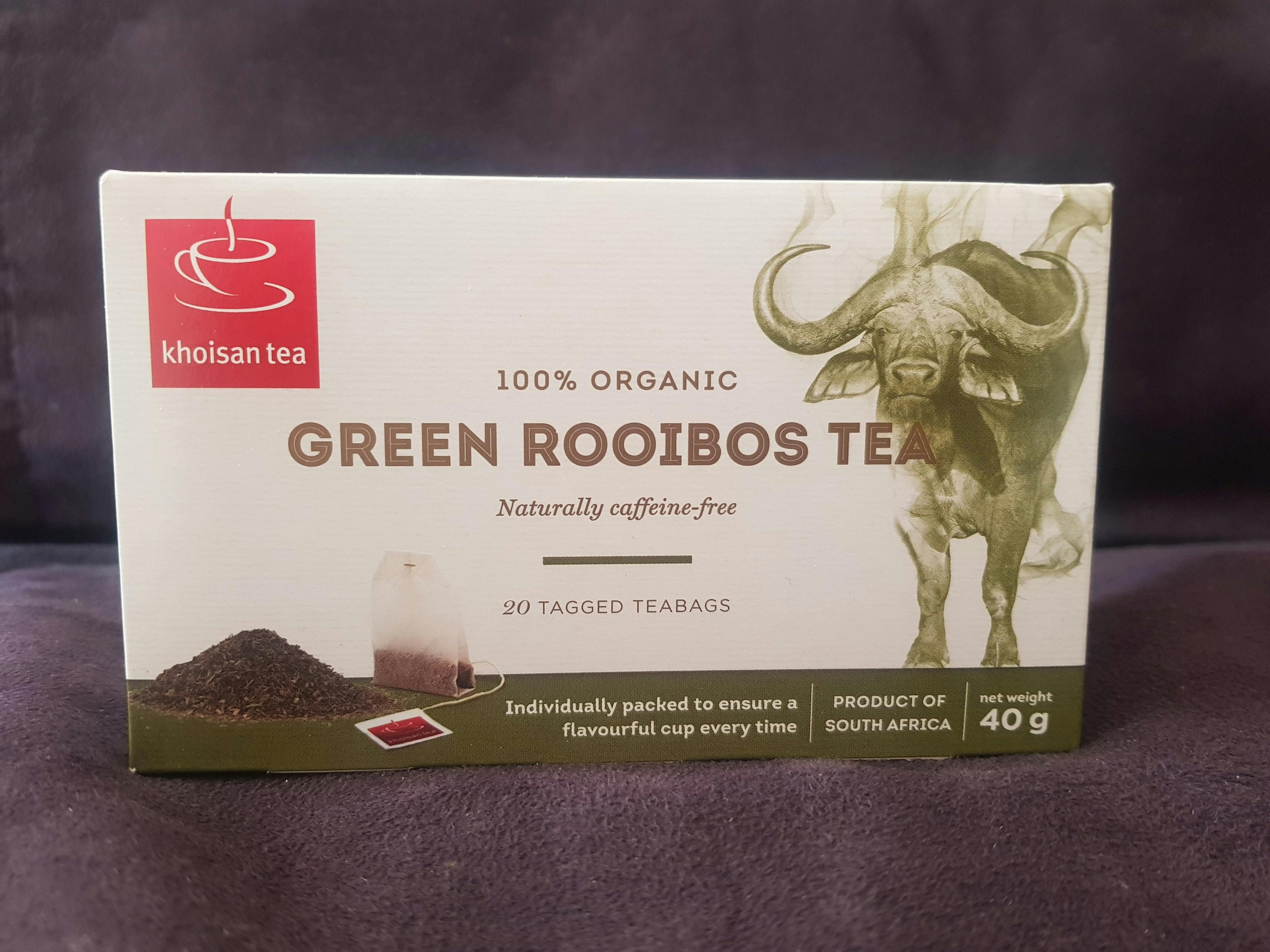 Organic Green Rooibos Tea () The Munching Mongoose