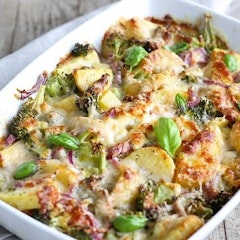Potato and Broccoli Bake