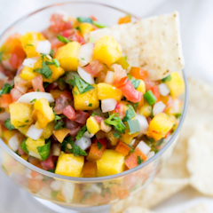 Fresh Peach Salsa