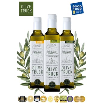 Oil, Olive Truck Extra Virgin Olive Oil - Leccino (500 ml) Image 0