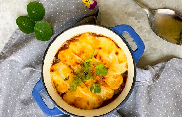 Grilled Halloumi Cheese Bake