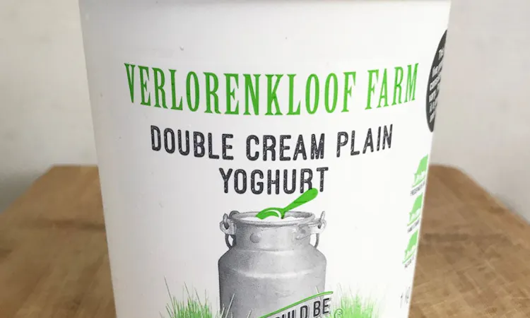 Verlorenkloof 1L Plain Double Cream Yoghurt Main Image