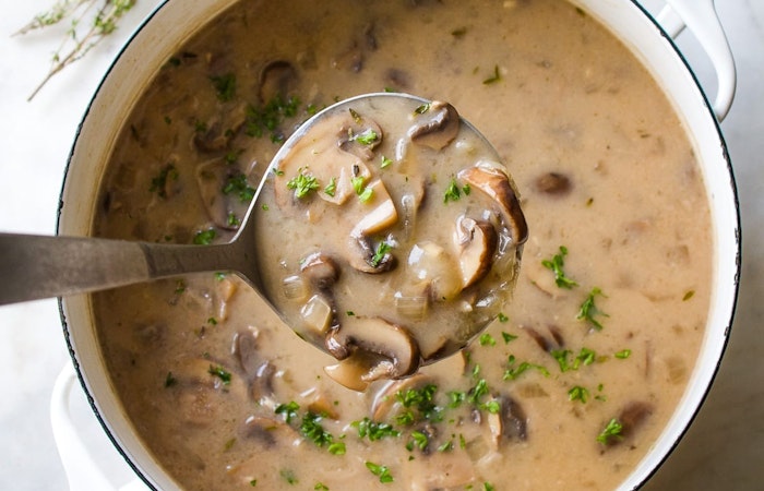 Vegan Mushroom Soup
