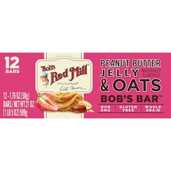 Bob's Red Mill Natural Foods Inc Peanut Butter Jelly And Oats Bar Image 1